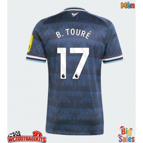 Newcastle United Bazoumana Toure #17 Replica Away Stadium Shirt 2026-27 Short Sleeve